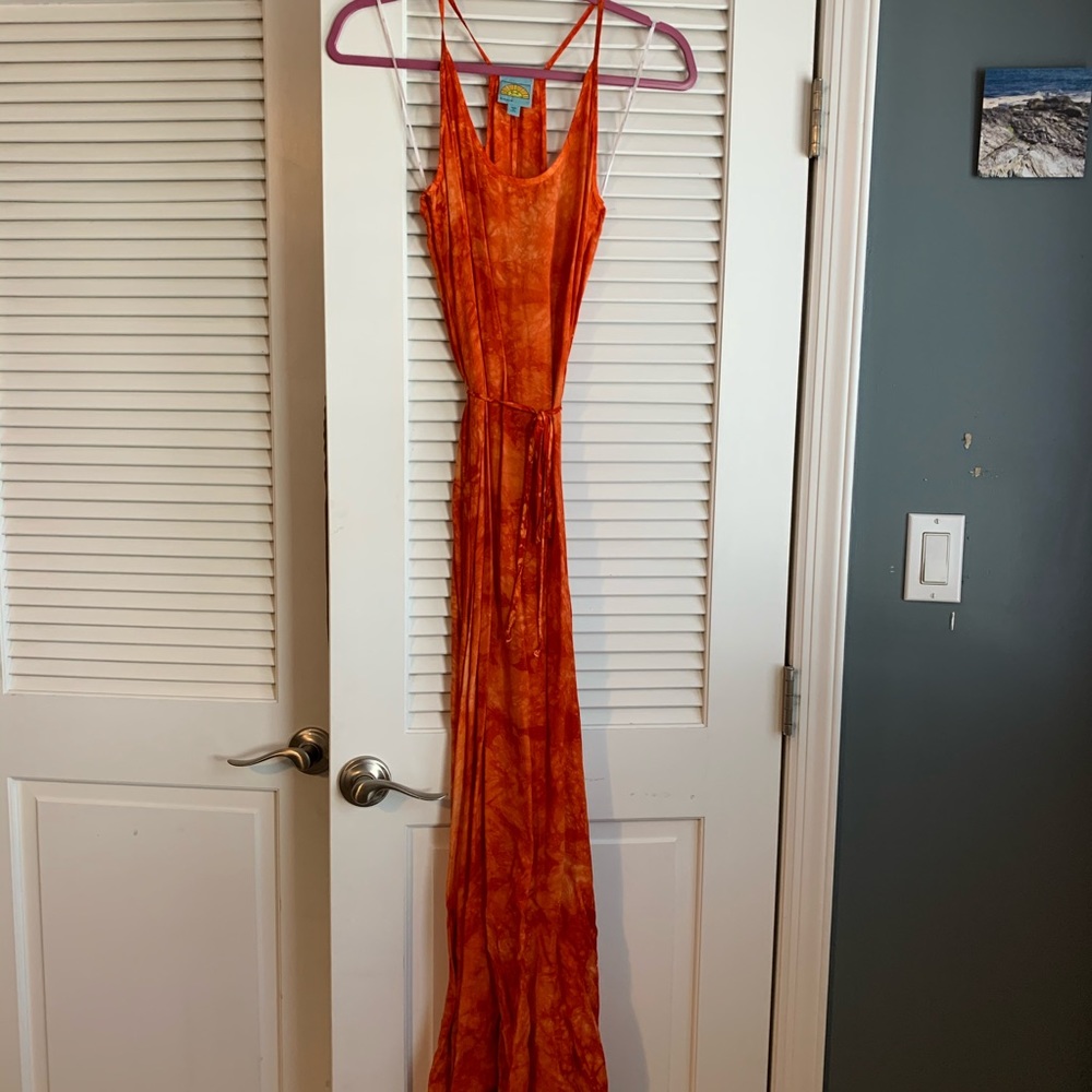 C&C California maxi dress with optional tie waist